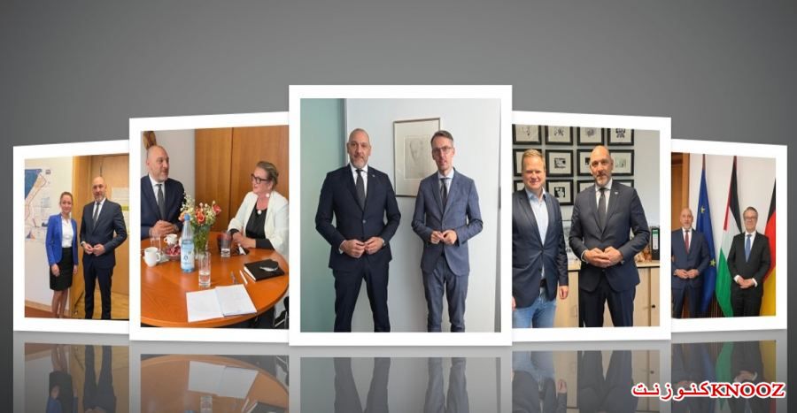 السفير عرفة يبحث مع المسؤولين الألمان الأوضاع الفلسطينية